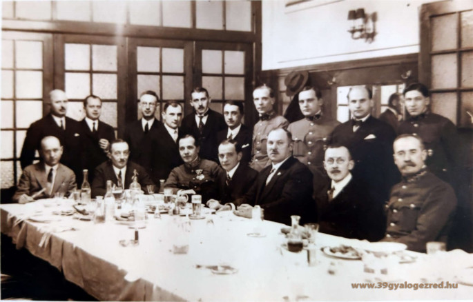 Az ezred bajtársi összejövetelei az I. világháború után